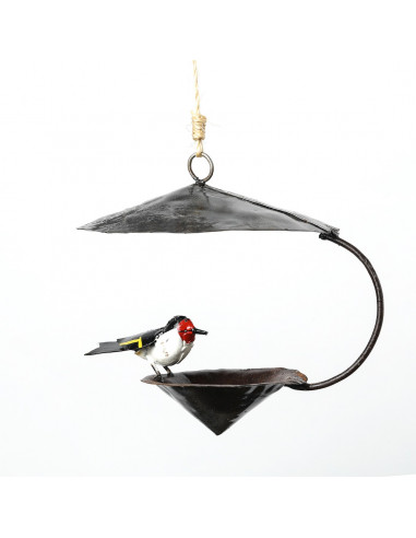 Mangeoire conique Chardonneret Elégant-Mangeoire oiseaux à suspendre