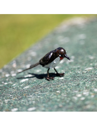 Hirondelle en métal recyclé - Déco Jardin-Petits oiseaux