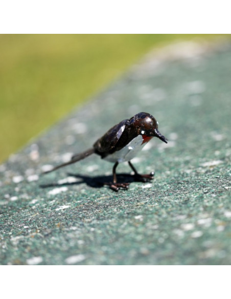 Hirondelle en métal recyclé - Déco Jardin-Petits oiseaux