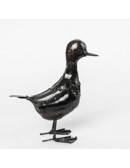 Caneton en métal recyclé-Basse-cour et animaux de la ferme