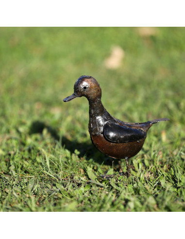 Caneton en métal recyclé-Basse-cour et animaux de la ferme