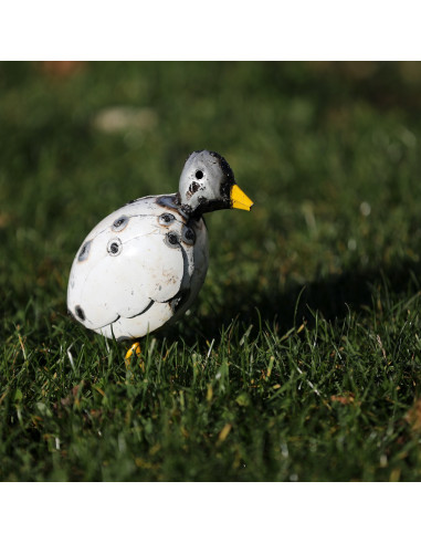 Poussin en métal recyclé-Basse-cour et animaux de la ferme