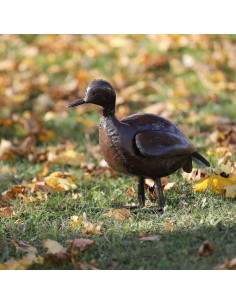 Canard en métal recyclé-Basse-cour et animaux de la ferme
